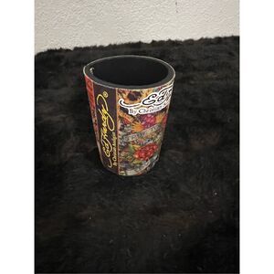 Ed hardy y2k graffiti can koozie